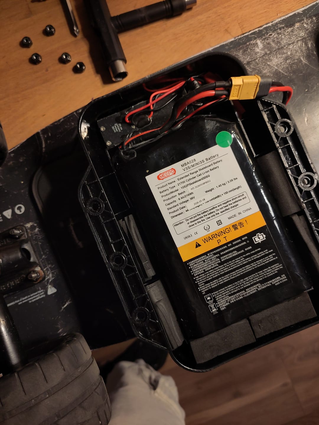 Customer photo review of Battery for V3S / MINI 3S