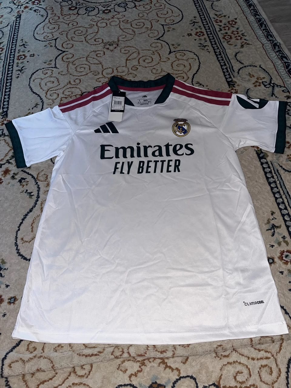 Customer photo review of MAGLIA HOME REAL MADRID 2026/27
