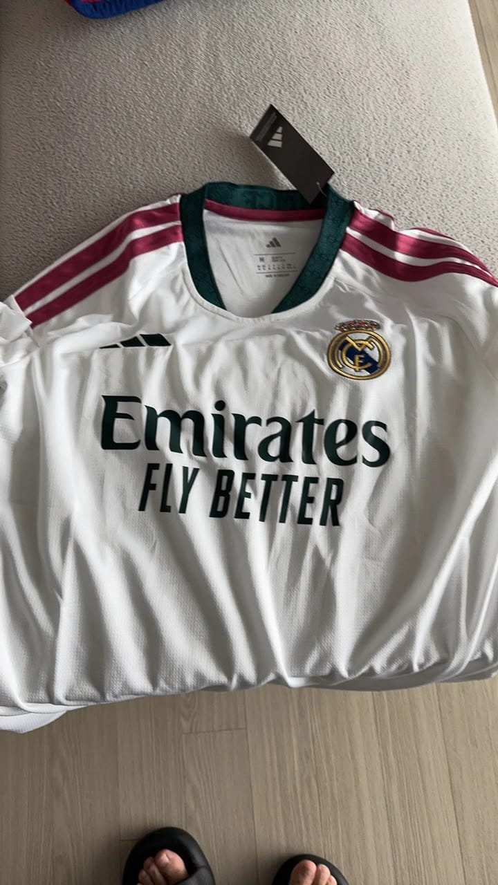 Customer photo review of MAGLIA HOME REAL MADRID 2026/27