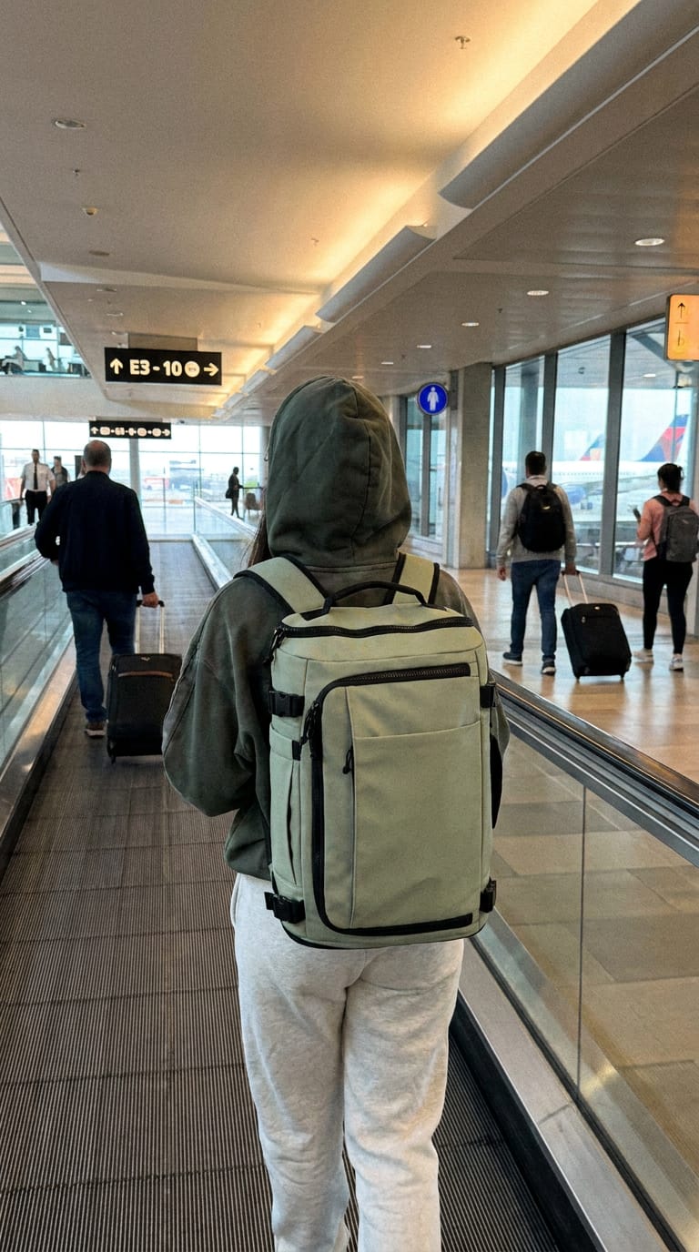 Customer photo review of תיק טיסות BaglyTravel