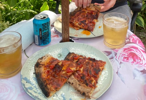 Customer photo review of Sourdough Pizza Bases