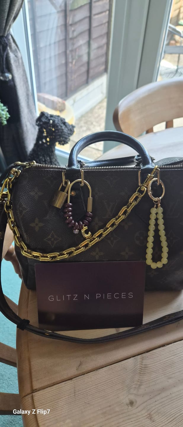 Customer photo review of The Signature Bag Charm