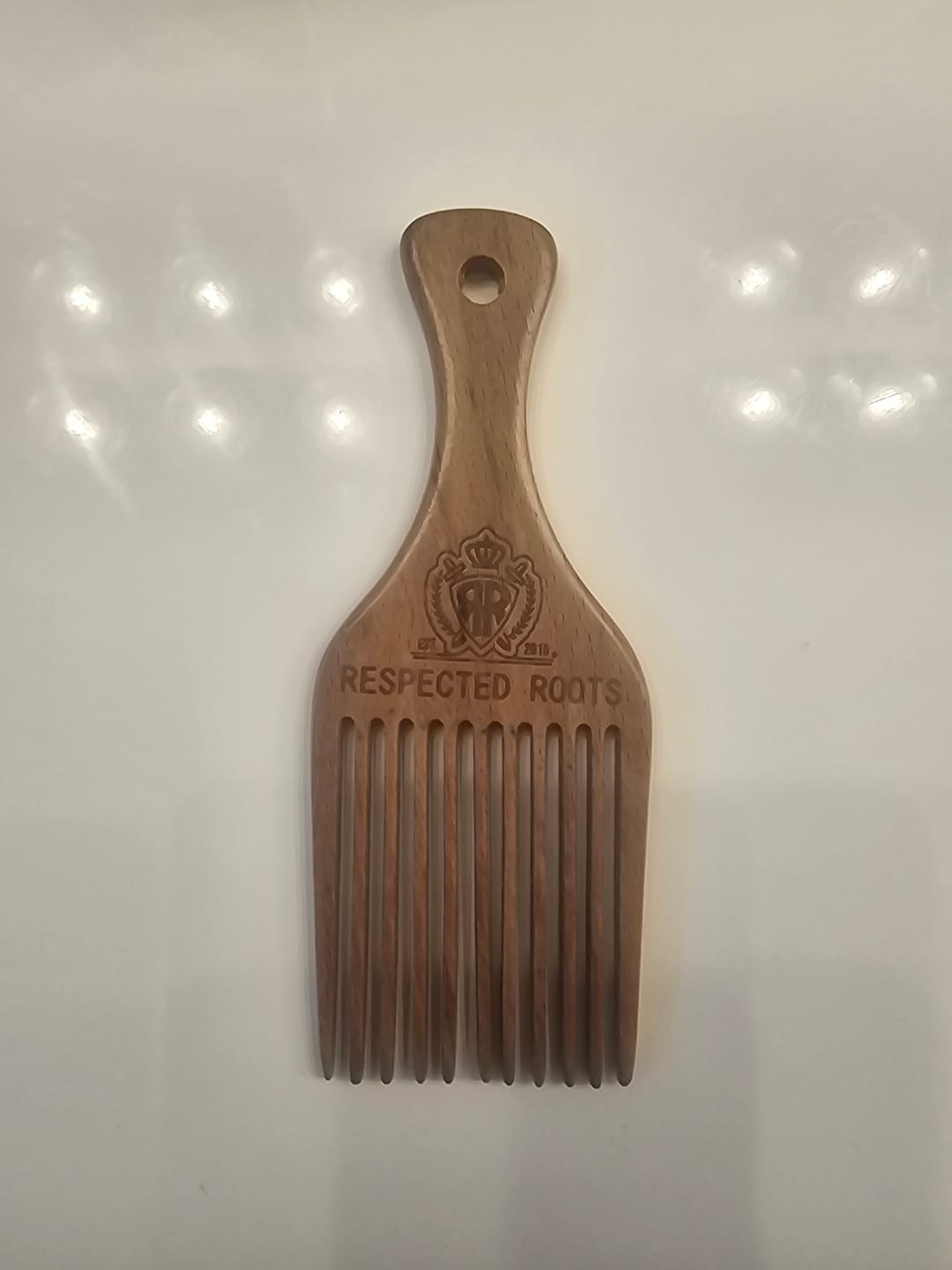 Customer photo review of Wooden Pick (or comb)
