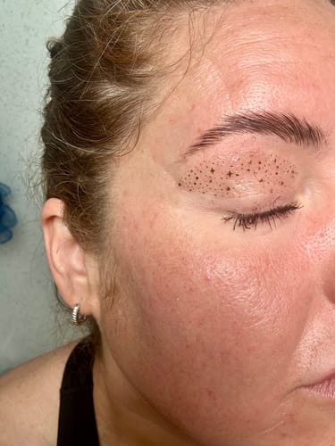 Customer photo review of Golden Eye Speckles