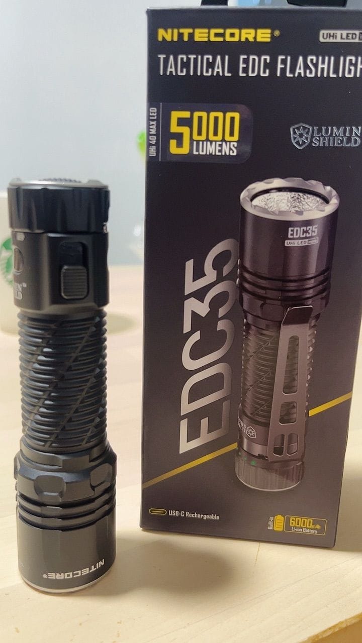 Customer photo review of EDC35 - 5000 lumens