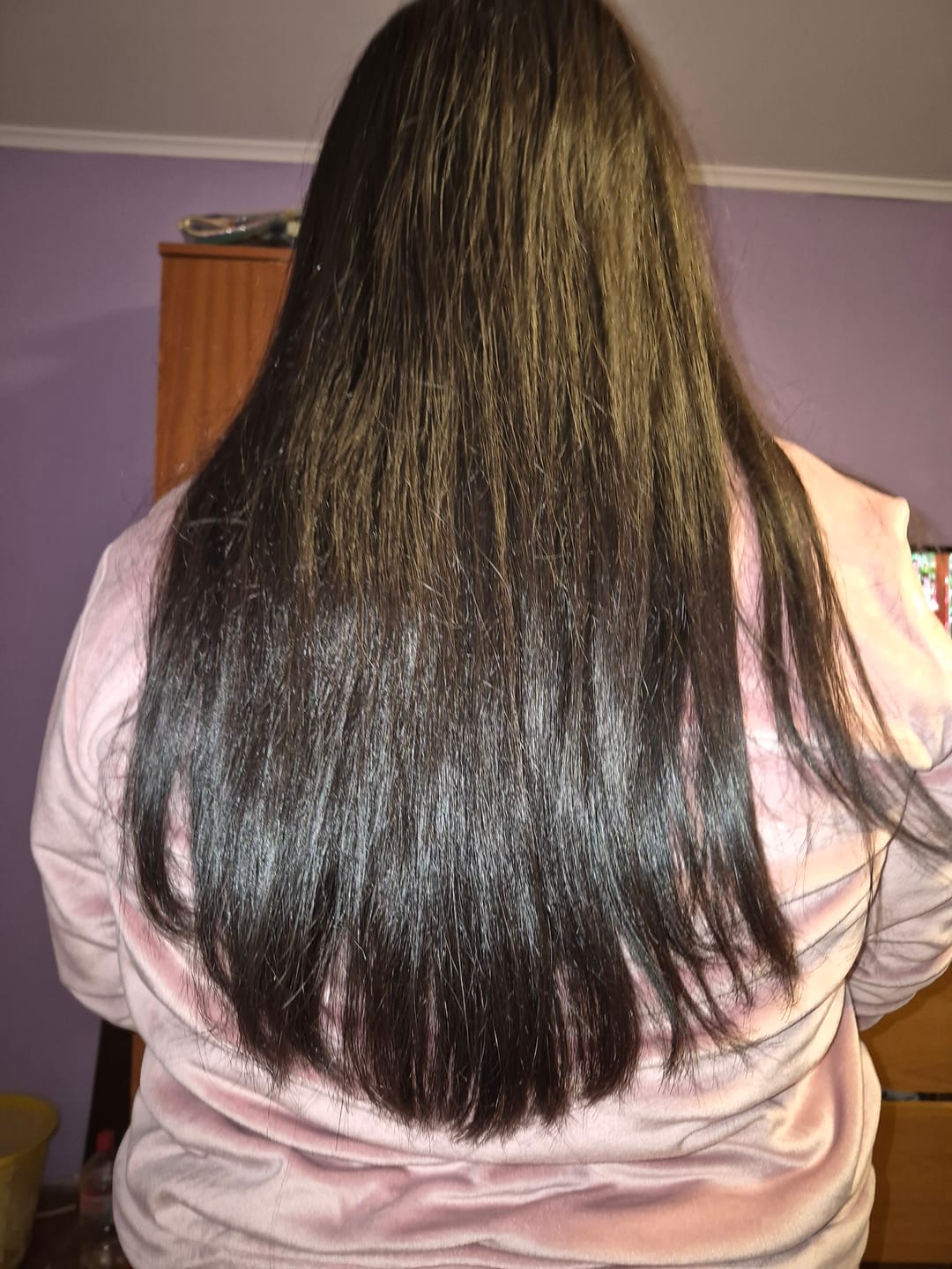 Customer photo review of Kit Alisado en Casa Premium + Set de REGALO