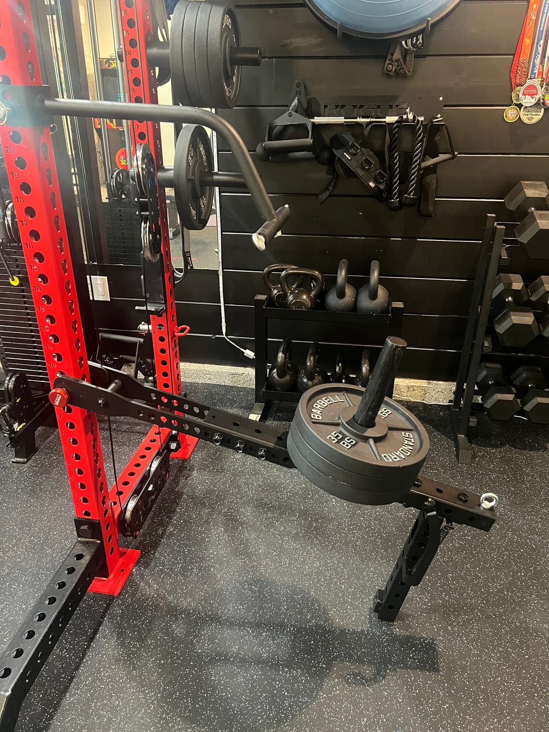 Customer photo review of Belt Squat Handle