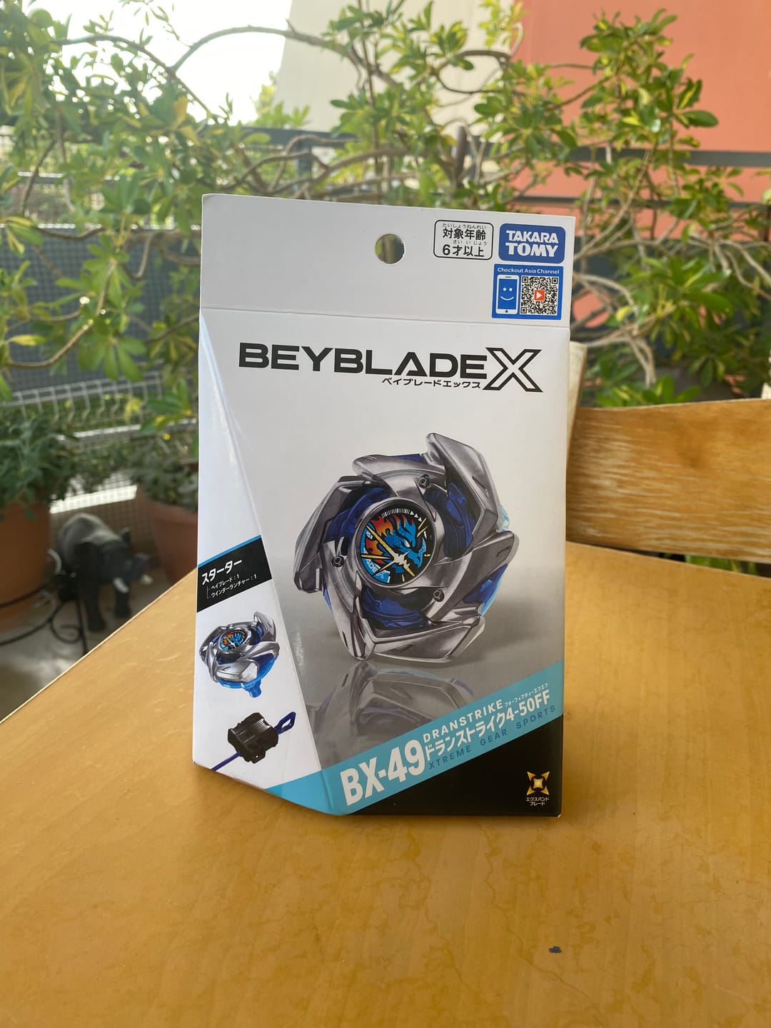 Customer photo review of [Pre-Order] Takara Tomy Beyblade X BX-49 DranStrike 4-50FF