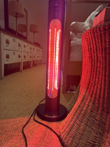 Customer photo review of Indoor & Outdoor Infrared Heater
