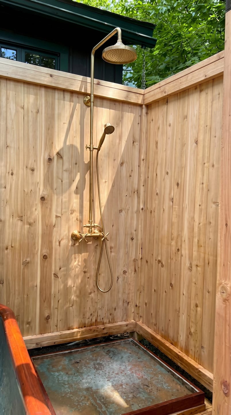 Customer photo review of Kova Exposed Shower System