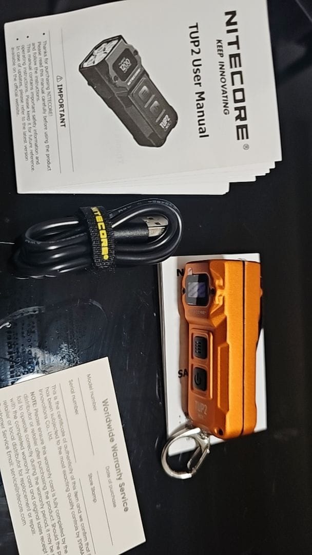 Customer photo review of TUP 2 (Orange) - 1200 lumens