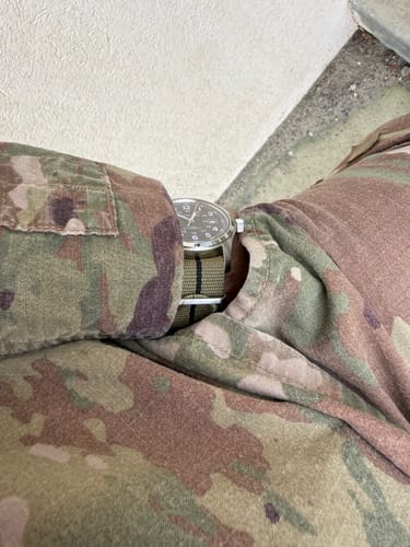 Customer photo review of Five Eye Nylon Watch Strap - Stripe