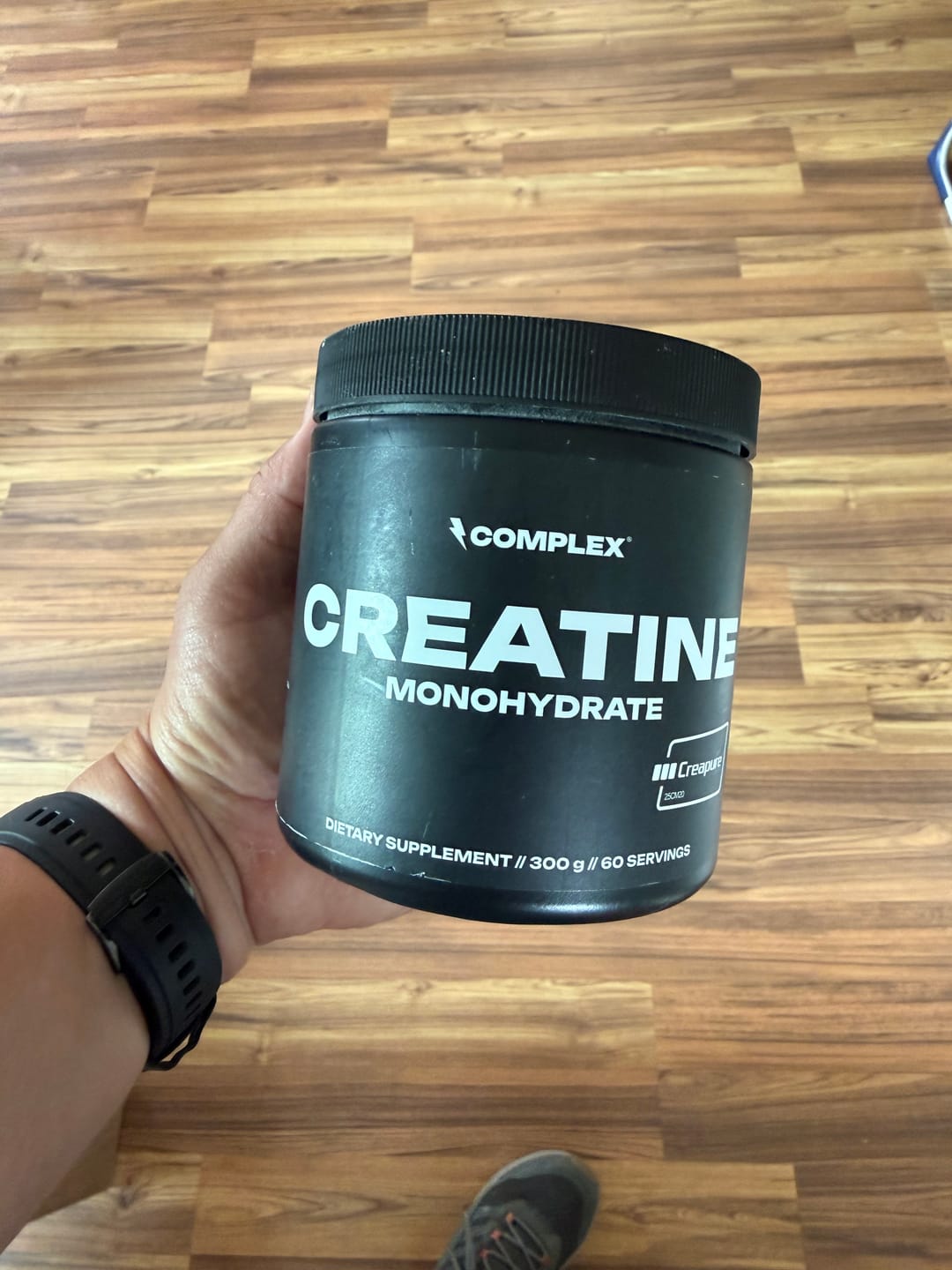 Customer photo review of Creatine Monohydrate
