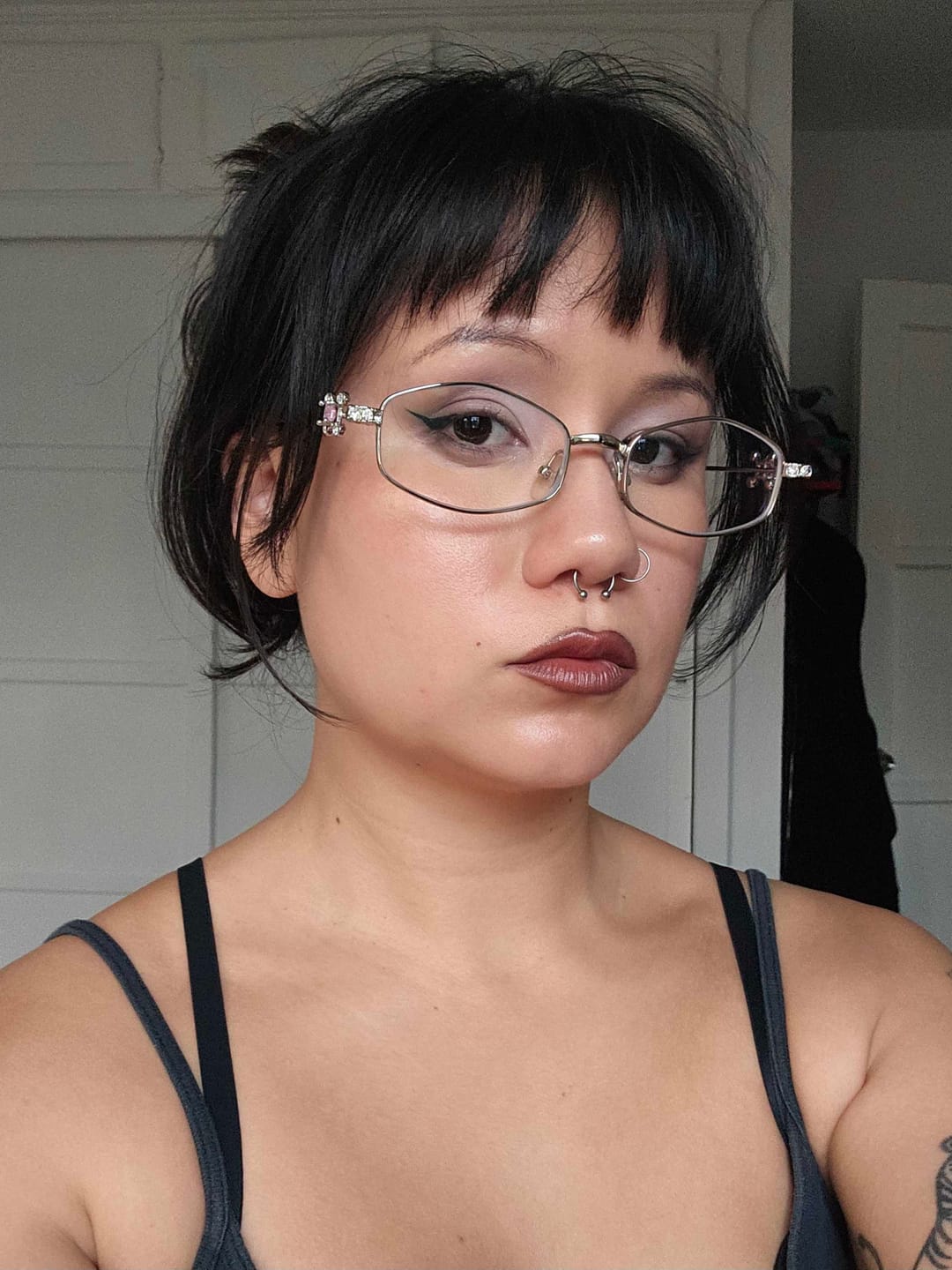 Customer photo review of Ottilie Eyeglasses