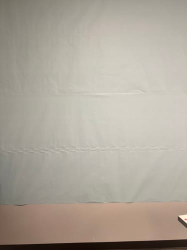 Customer photo review of 'Cotton Candy Cloud' Pastel Blue Bulletin Board Paper | Schoolgirl Style x Fadeless®