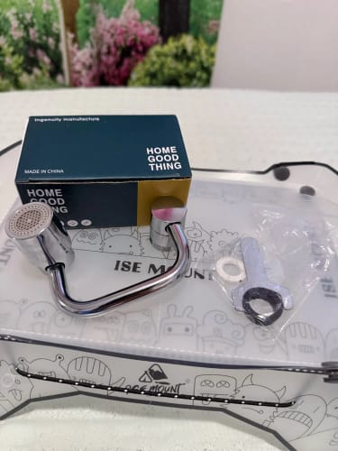 Customer photo review of 1080° Rotatable Faucet Aerator Extension
