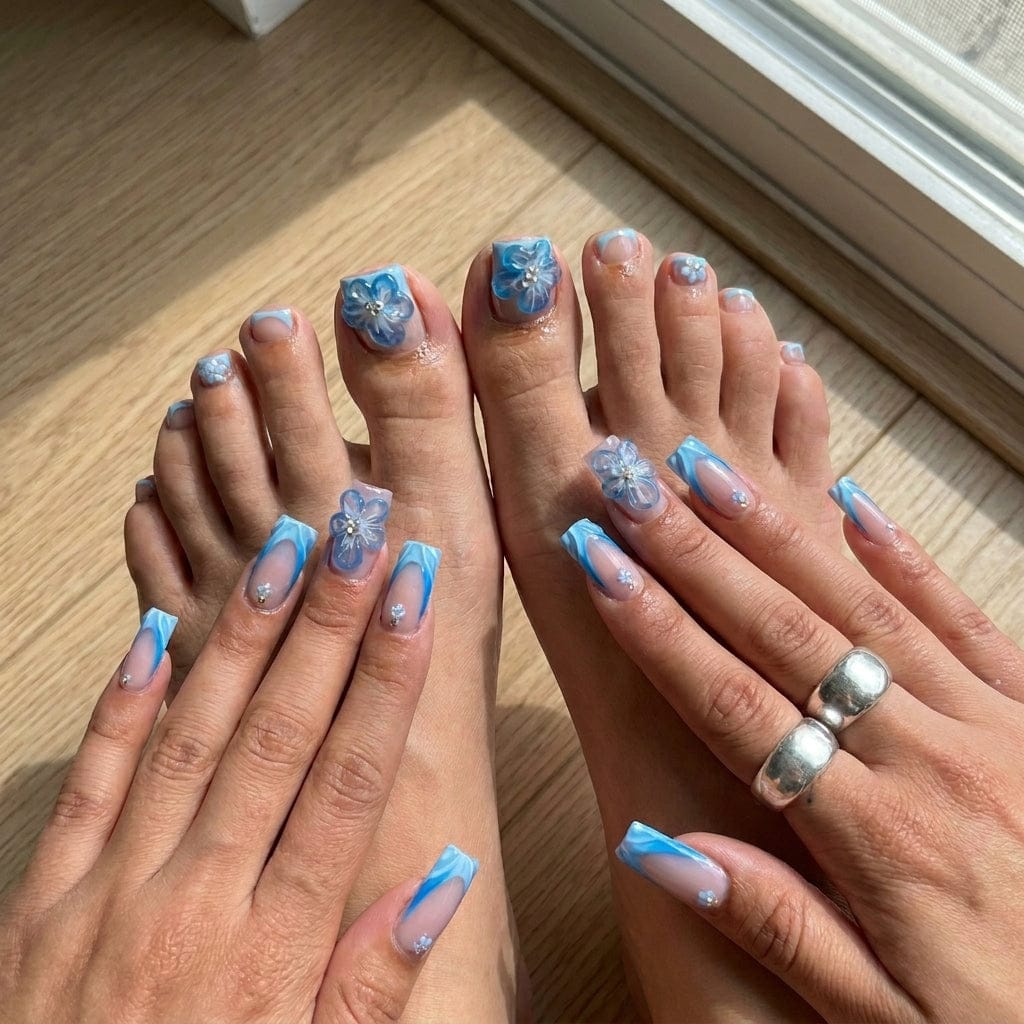 Customer photo review of Glow & Go UV/LED Nail Lamp 48W