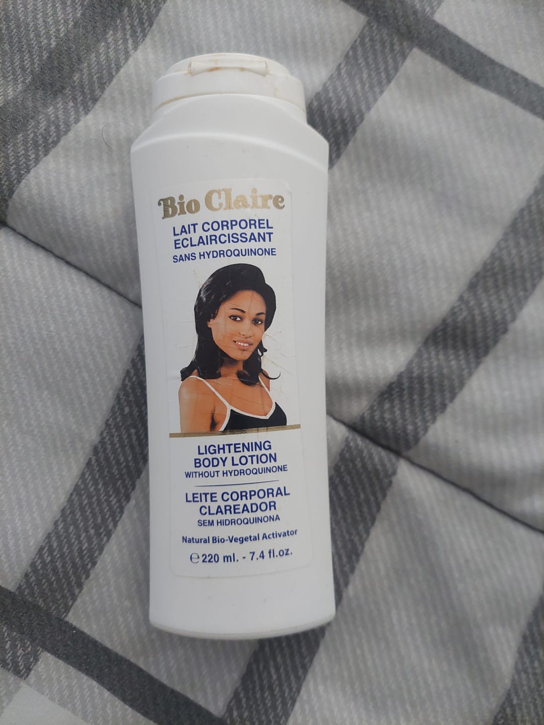 Customer photo review of Bio Claire Lotion 220 ml