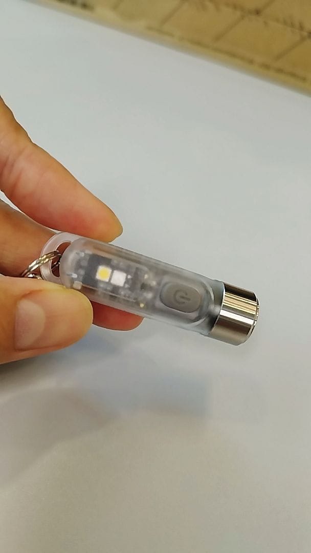 Customer photo review of TIKI (BLUE Glow In The Dark) - 300 lumens