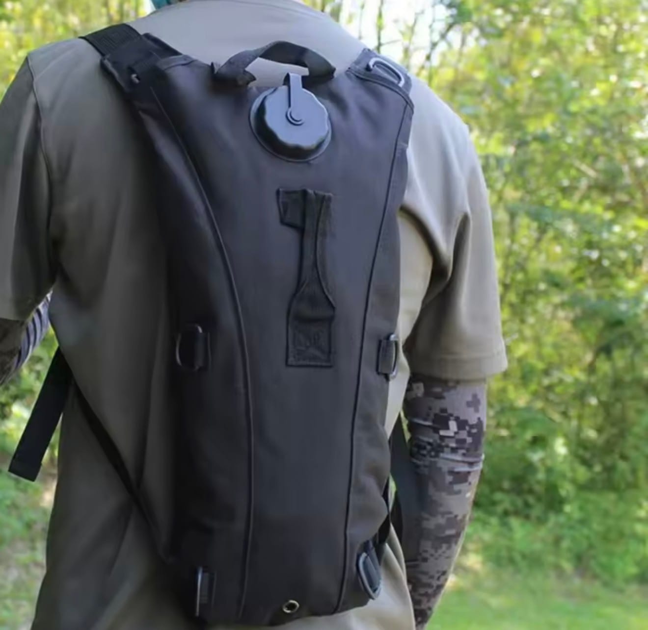 Customer photo review of Hydration Backpack