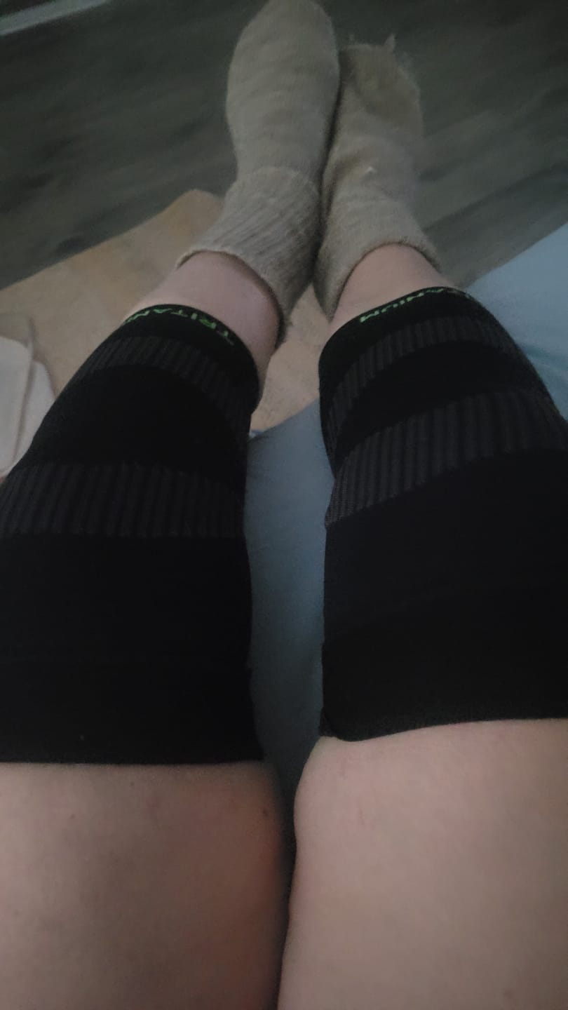 Customer photo review of eXtend High – Kompressiopolvituet - 2-pack