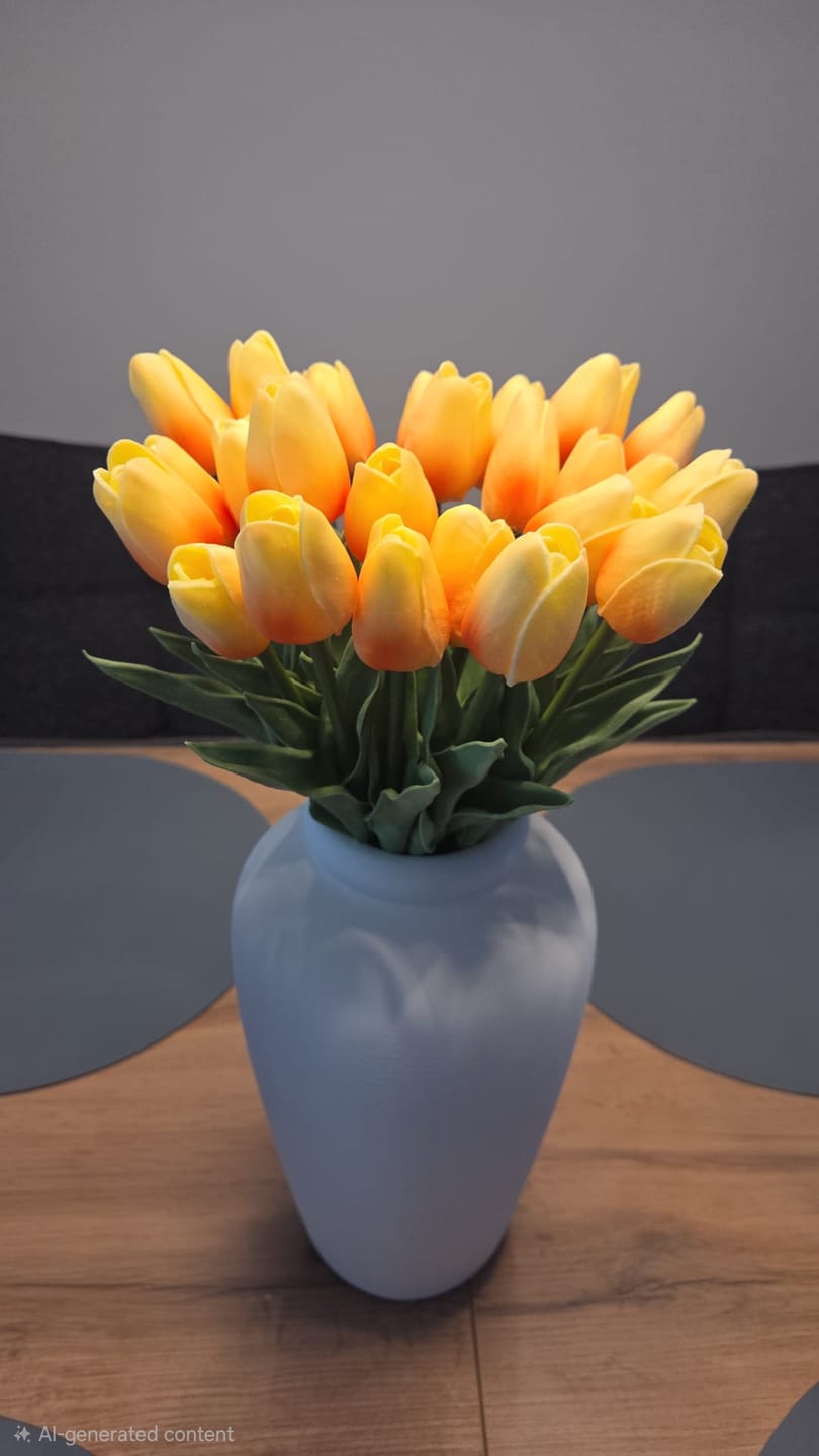 Customer photo review of Tulpen Boeket - Peach (25 stengels)