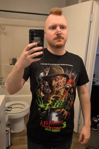 Customer photo review of Dream Powers T-Shirt