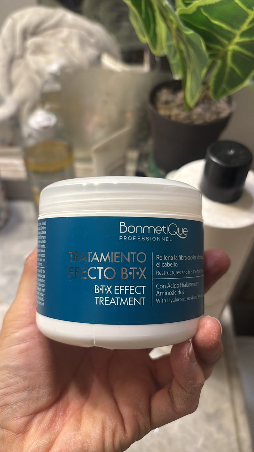 Customer photo review of Tratamiento Capilar Efecto Botox Ácido Hialurónico Bonmetique