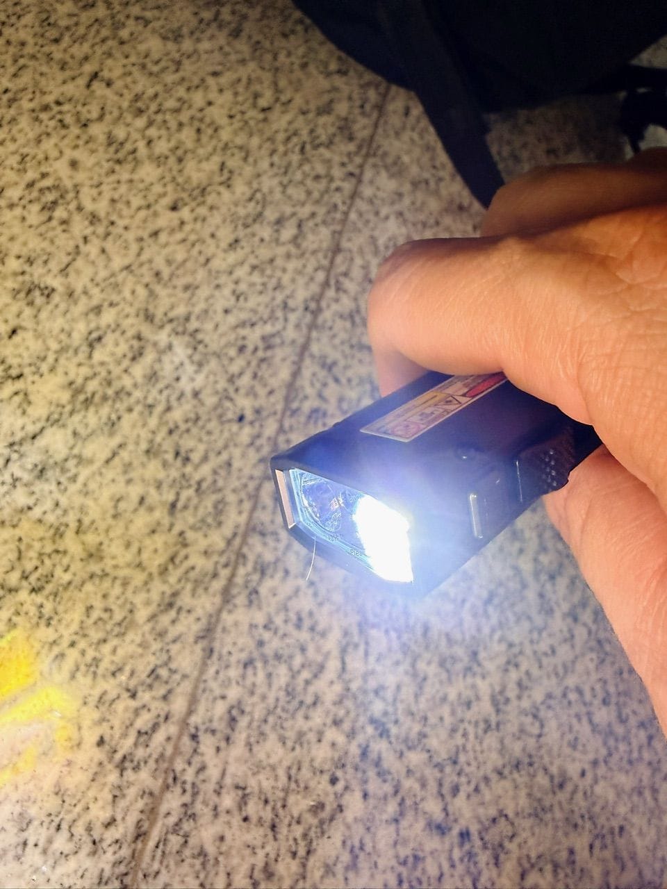 Customer photo review of EDC17 - 1500 lumens (UV+Green Laser)