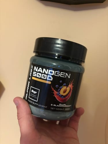 Customer photo review of Alpha Labz - NANOGEN 300Gr