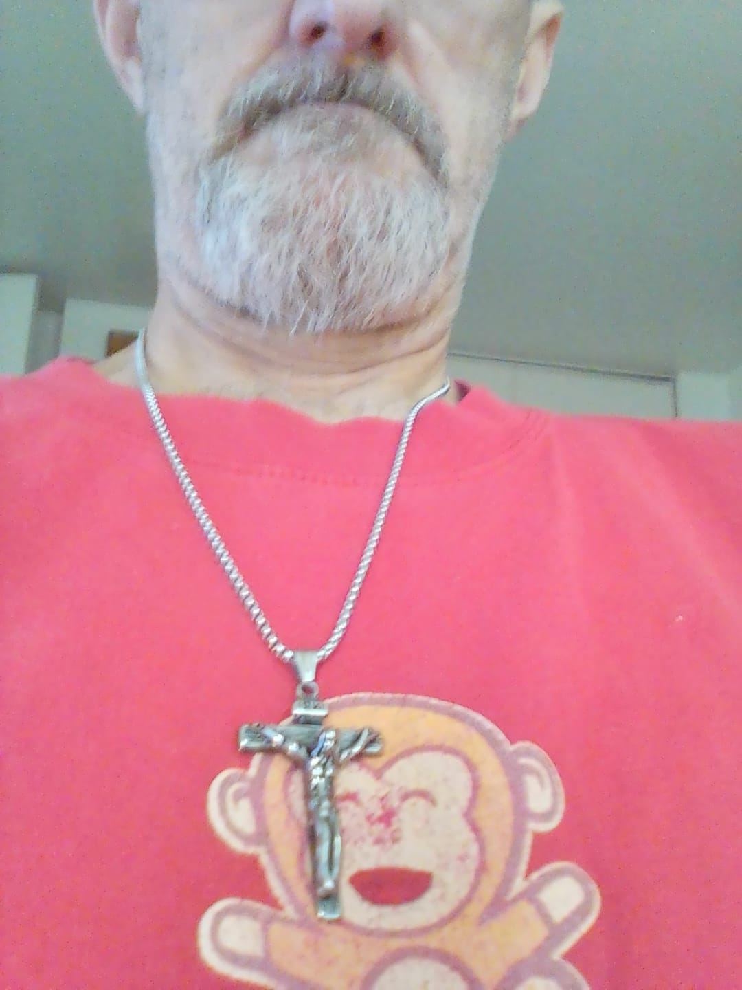 Customer photo review of FREE Today: Christ Jewelry Crucifix Pendant Charm Necklace
