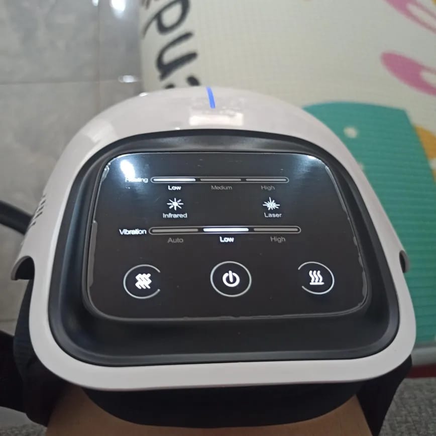 Customer photo review of Masajeador de Rodillas inteligente