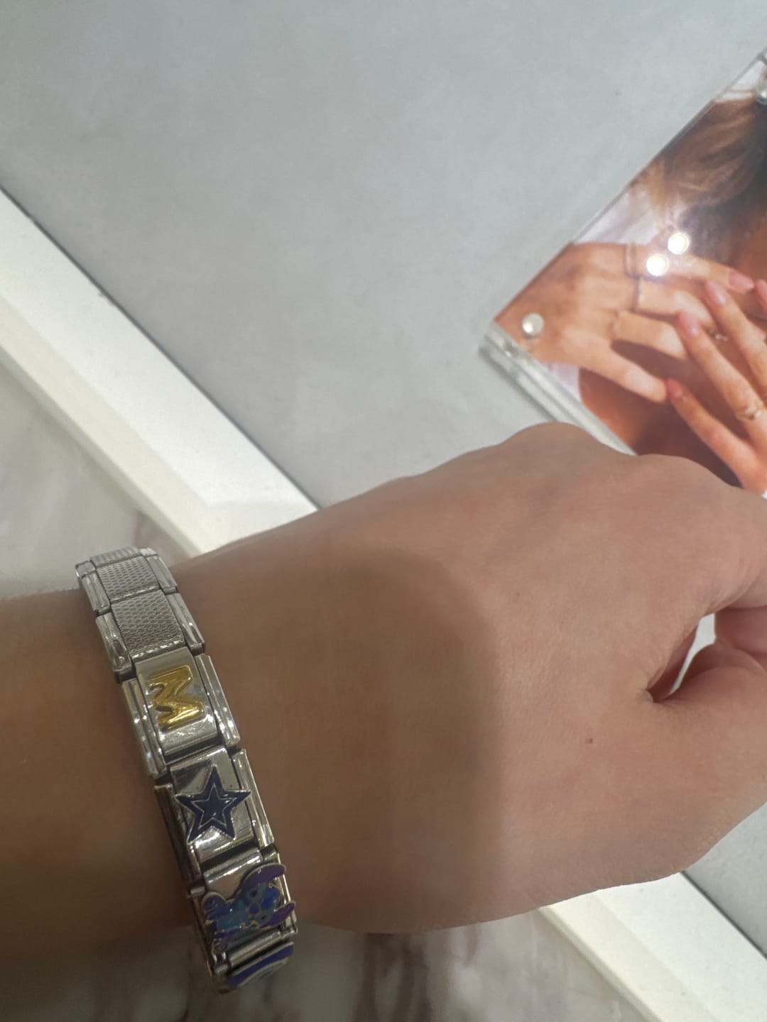 Customer photo review of Llave Pulsera Italiana