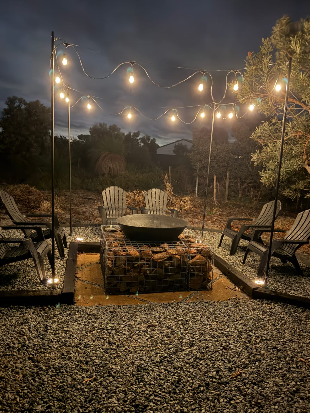 Customer photo review of Solar Festoon Lights