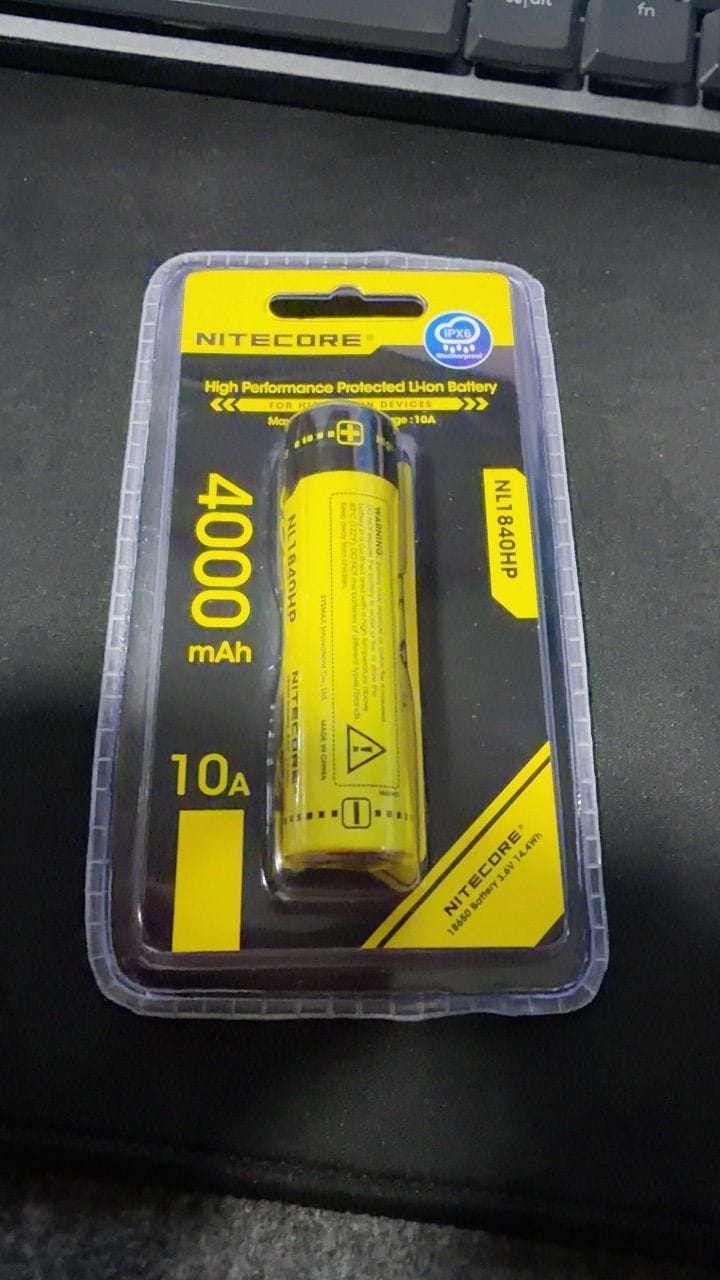 Customer photo review of NL1840HP (18650 - 4000mAh - 10A)