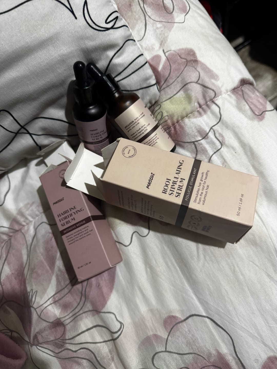 Customer photo review of Scalp Serum Set - Minoxidil
