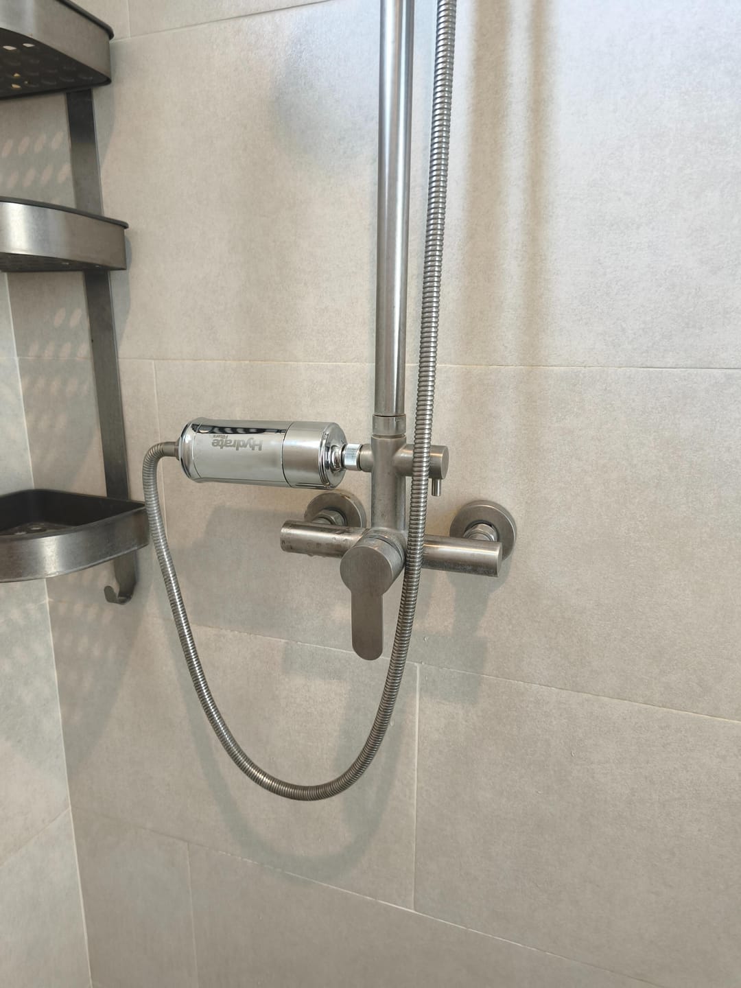 Customer photo review of Shower Filter NZ | NaturaWai - Chlorine Removal for Skin & Hair