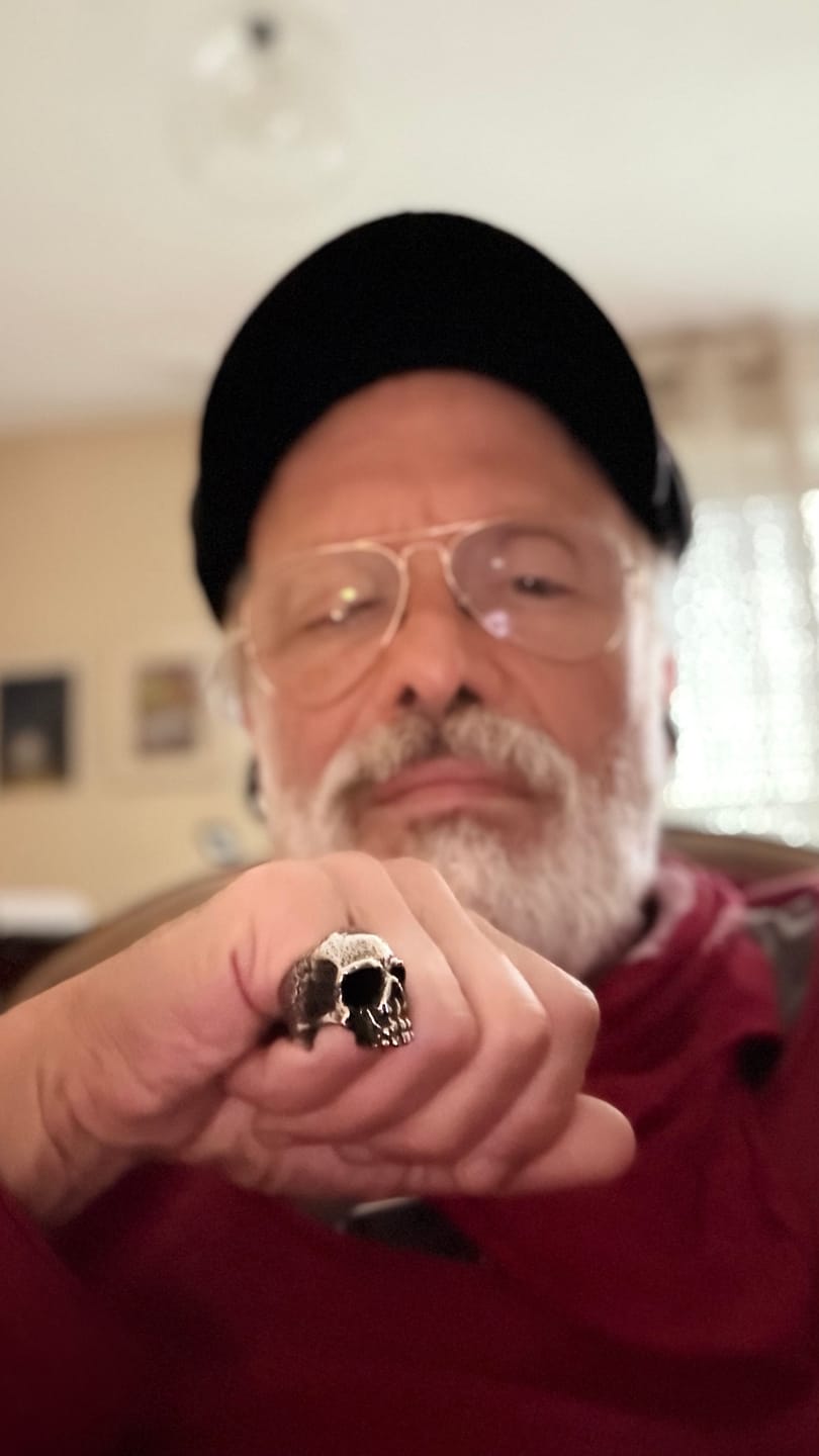 Customer photo review of ANCIENT SKULL.