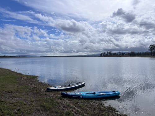 Customer photo review of Aquaplanet PACE 10’6″ Inflatable Paddle Board Package - Lagoon
