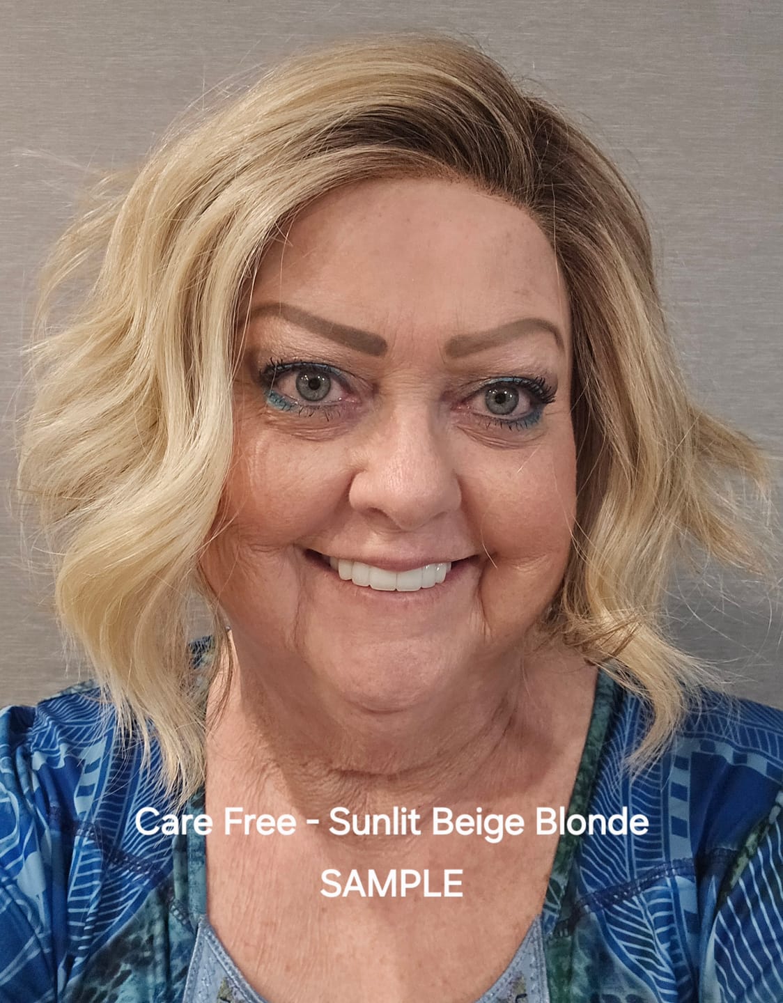 Customer photo review of CARE FREE - Sunlit Beige Blonde*