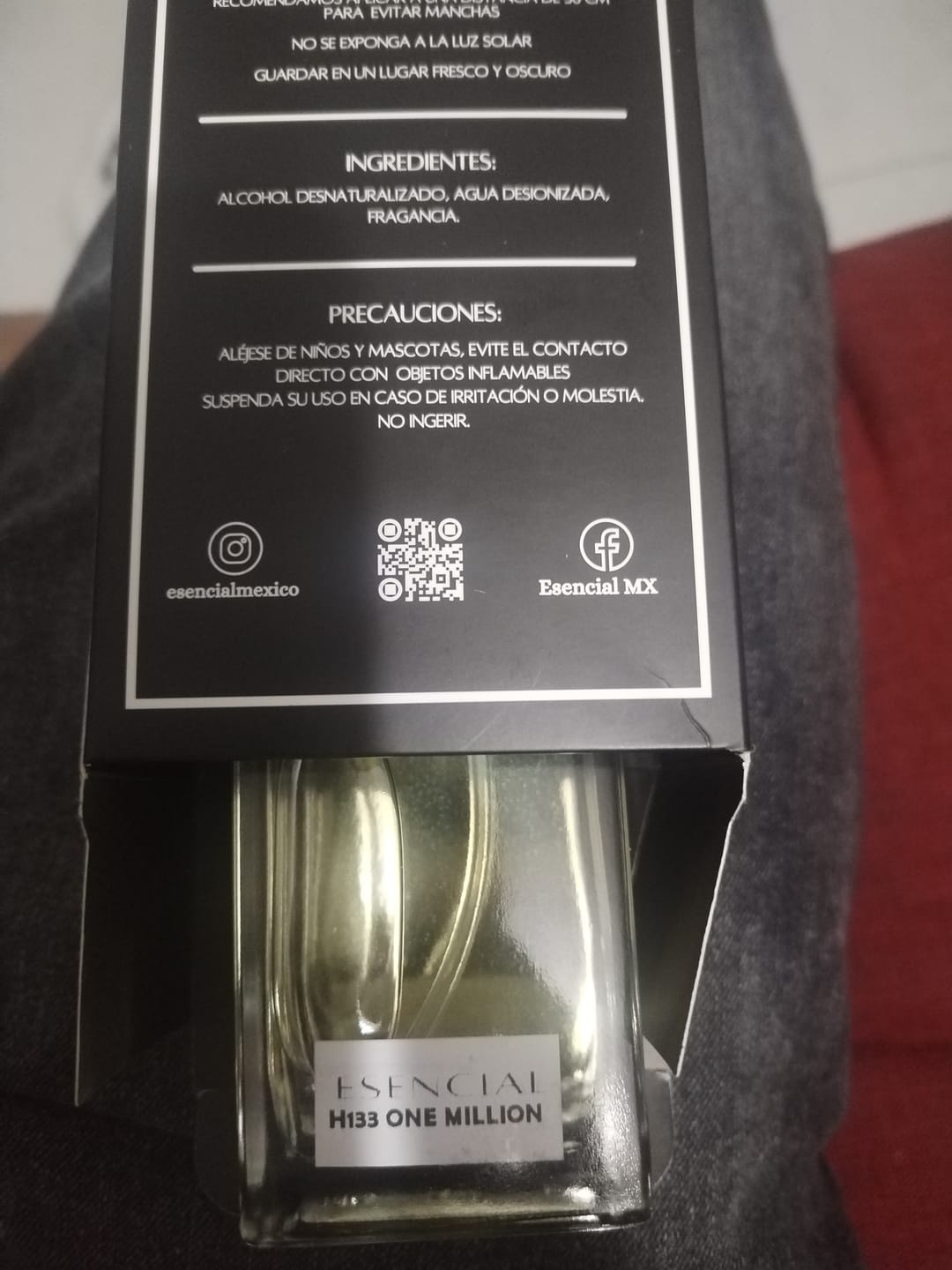 Customer photo review of H133 Inspirado en: One Million - Paco Rabanne
