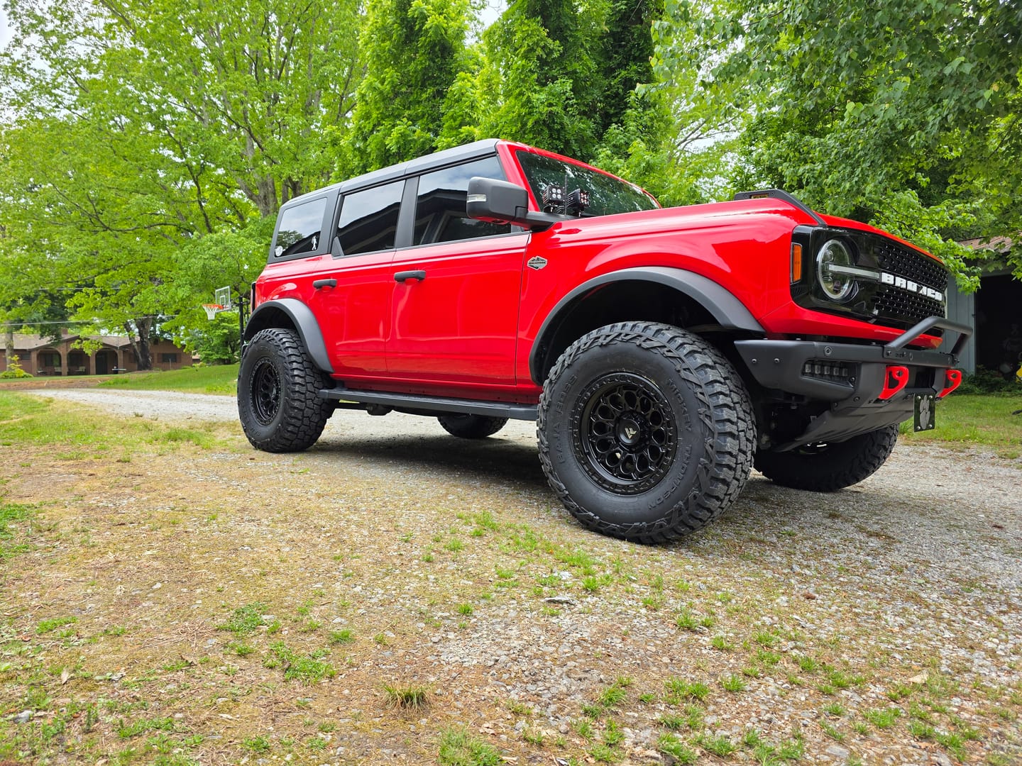Customer photo review of Bronco Hoss 3.0 Spring Perch Collar Kit