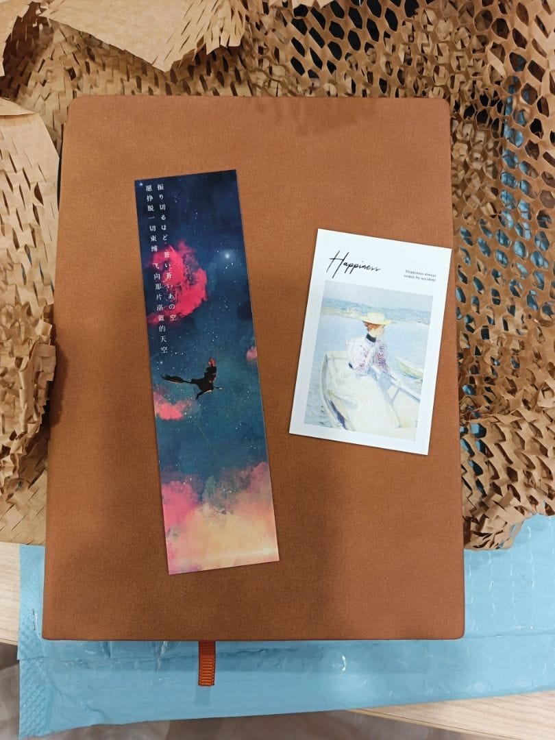 Customer photo review of Maker's Notebook A5 - Classic Brown