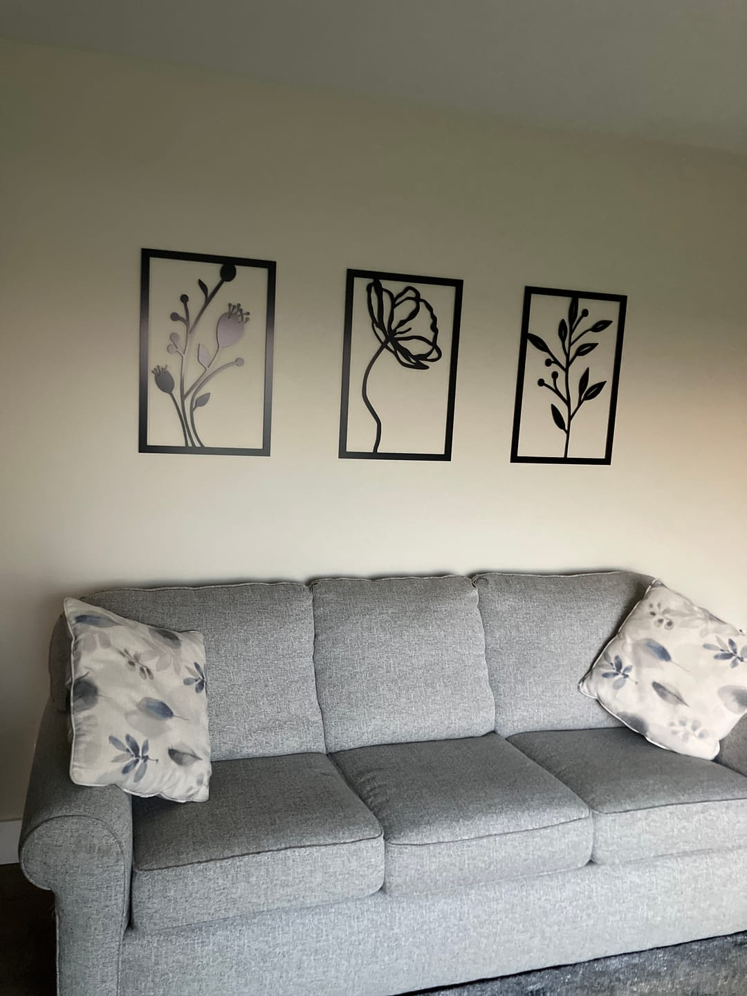 Customer photo review of Timeless Botanicals - 3 Piece Wall Art