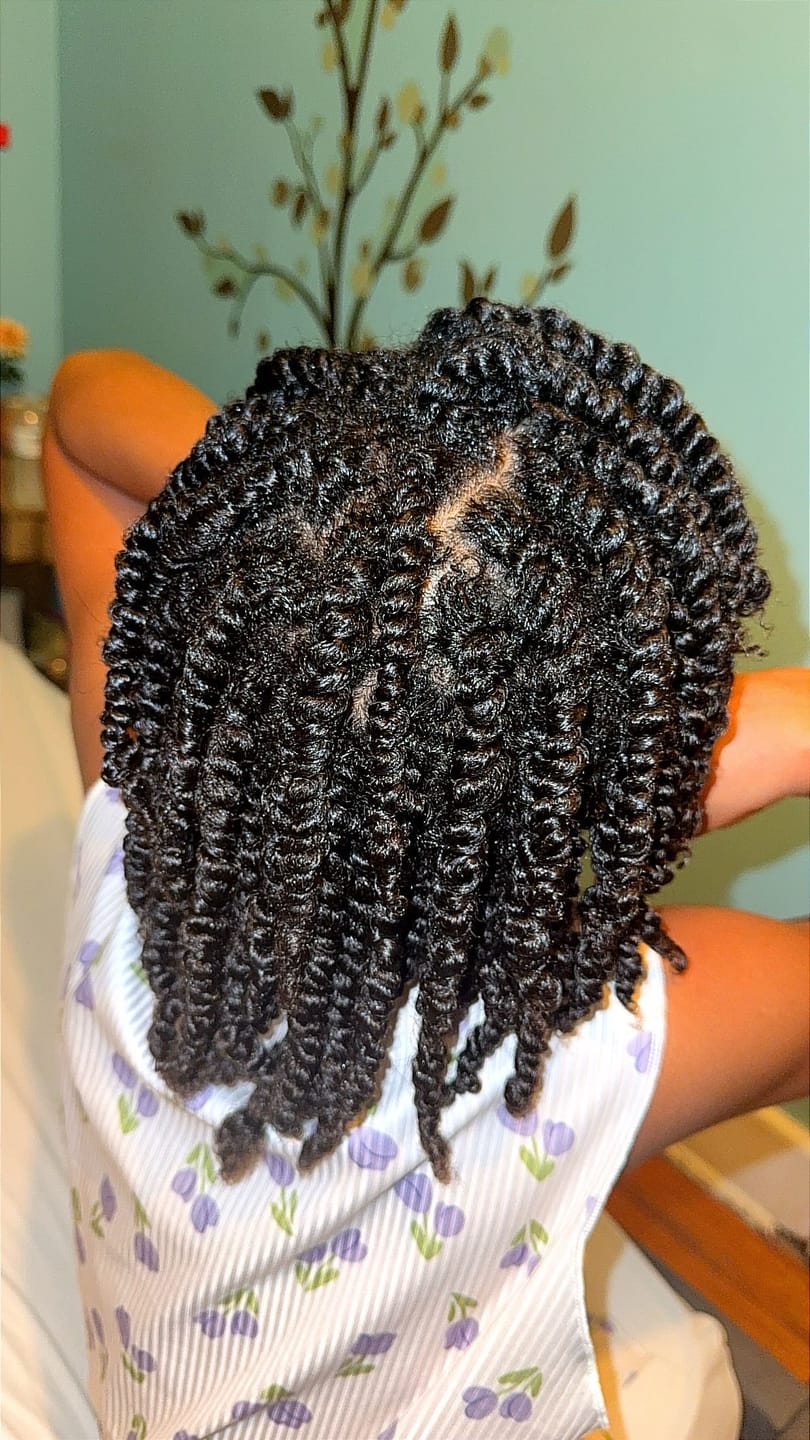 Customer photo review of Healthy Hair Starter Kit- Limited Edition