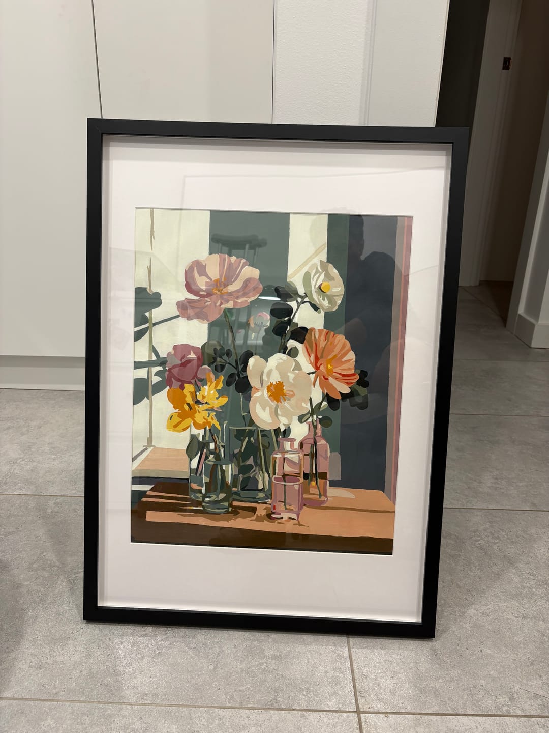 Customer photo review of Beauty in glass | Paint by Number