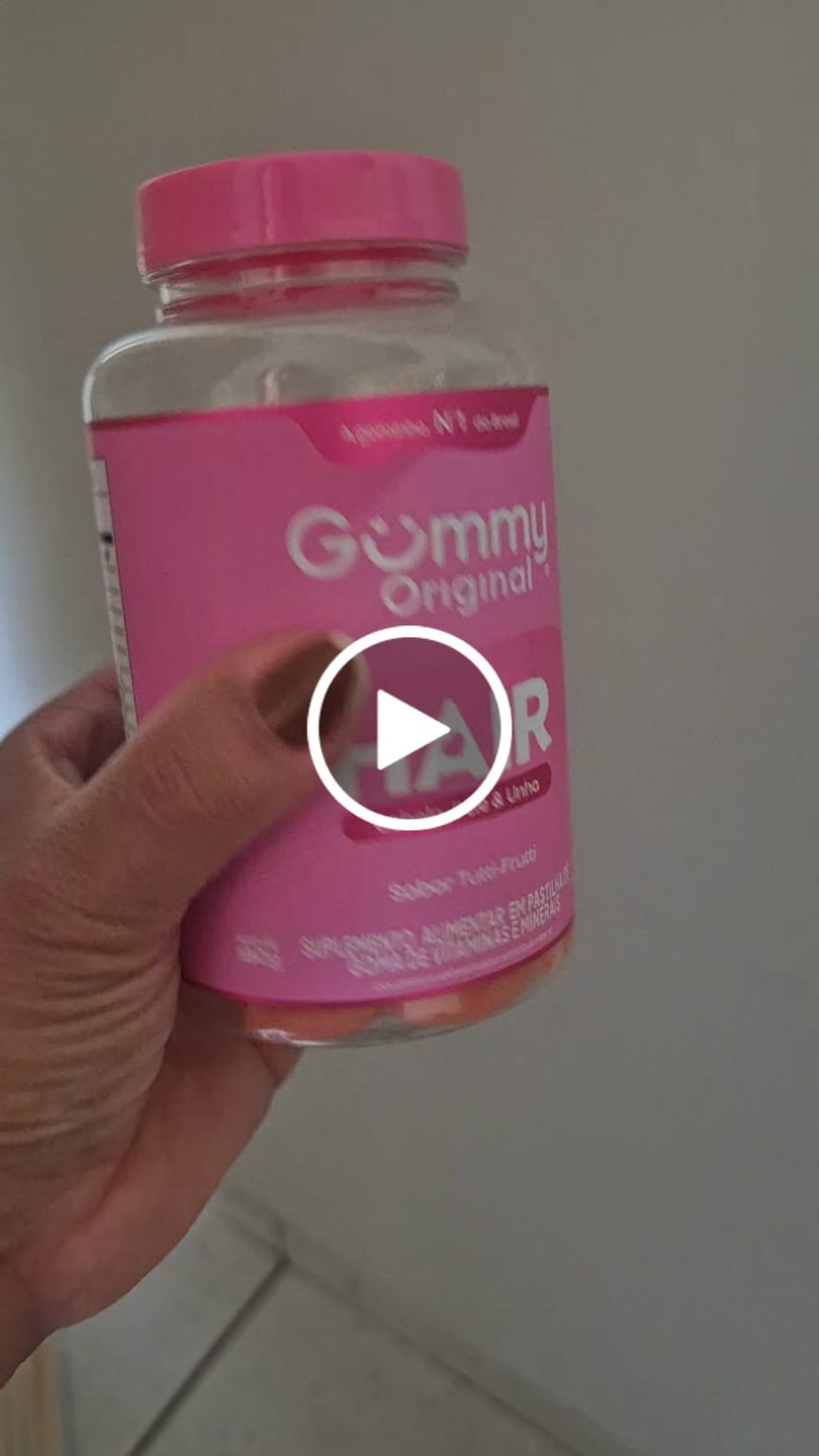 Customer video review of Gummy Hair® - Tutti-Frutti 180 g