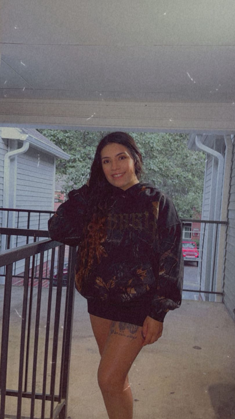 Customer photo review of W5168 - Camo Bling Hoodie