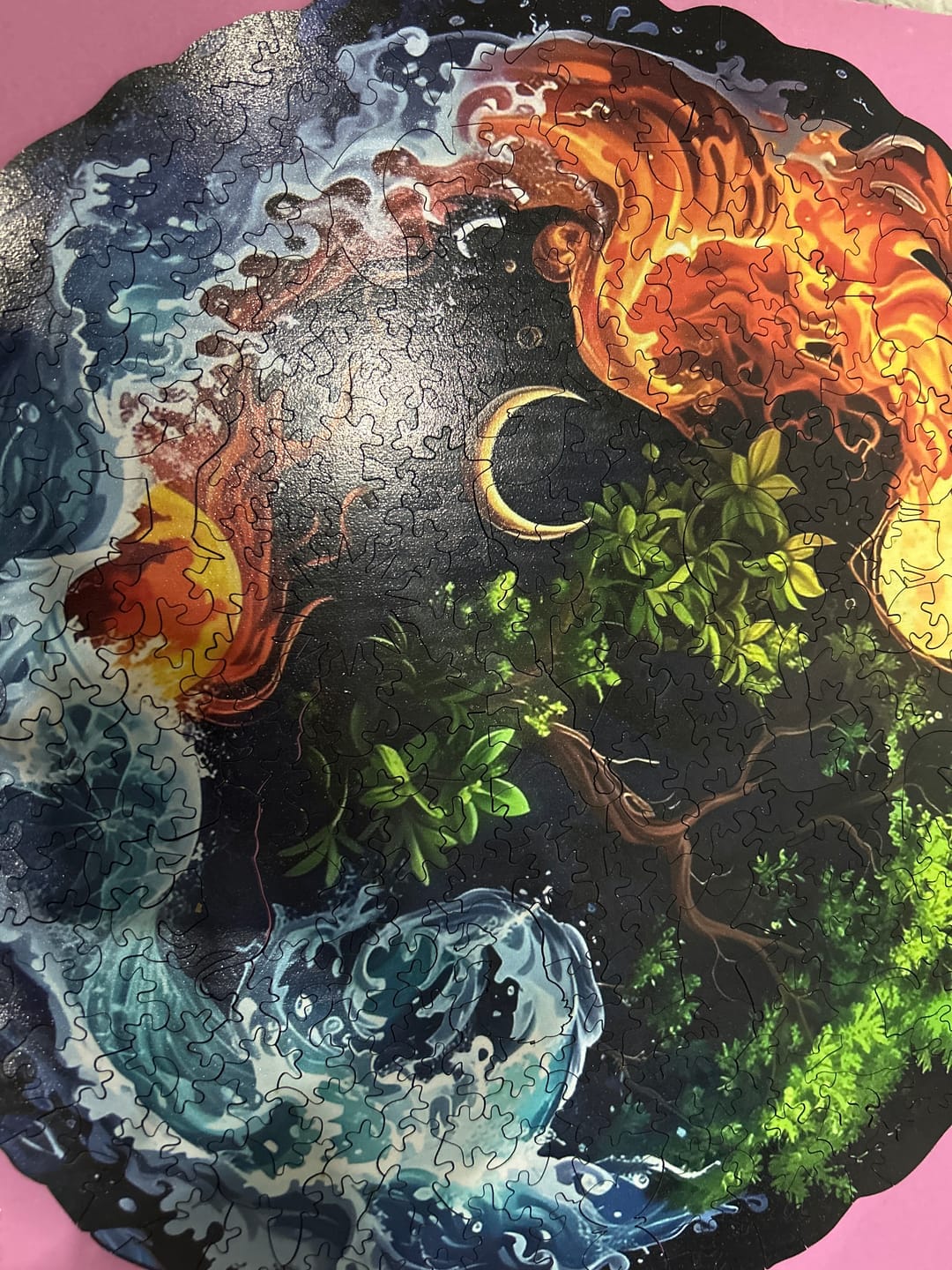 Customer photo review of 4 Element - Ahşap Puzzle