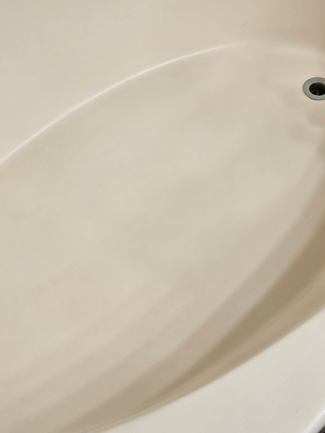 Customer photo review of Floor Crack Repair - Tub and Shower Repair Kit
